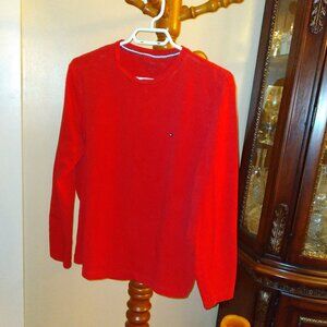 Comfortable Red Top, Tommy Hilfiger, Size - M